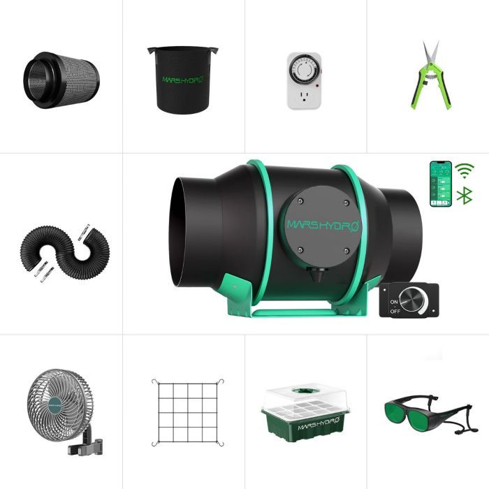 MARS HYDRO 4-INCH IFRESH COMPLETE FAN KIT